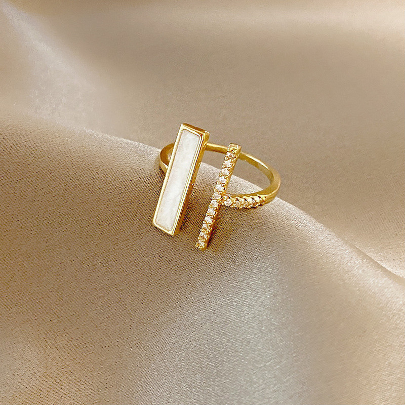 Wholesale Stylish Adjust Opening Ring Female Women Girl Word Ring Bracelet Jewelry Gift