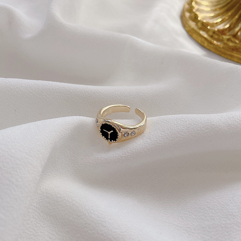Wholesale Watch Holder Adjust Open Ring Female Women Girl Stylish Index Finger Ring Jewelry Gift