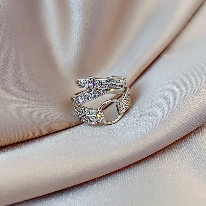 Belt Ring for Women Fashion Ring Forefinger Ring Wholesale