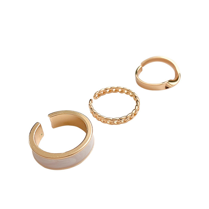 Set Rings Female Forefinger Ring Joint Open Adjust Ring
