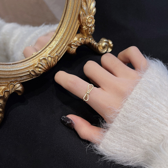 Fashion Bowknot Ring Ornament Ring for Women Wholesale