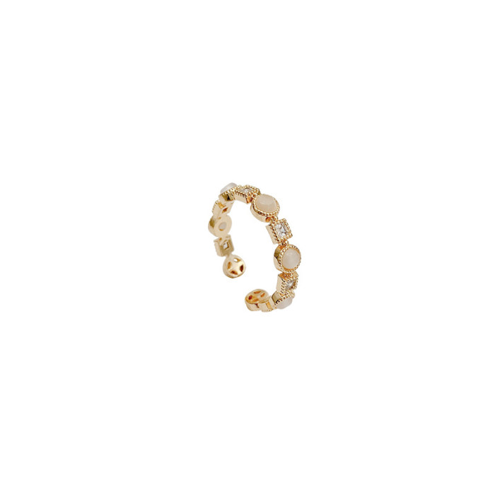 Opal Open Adjust Adjustable Ring Female Ring Wholesale