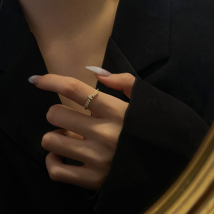 Open Adjust Ring Female Index Finger Ring Fashionable Index Finger Ring Wholesale