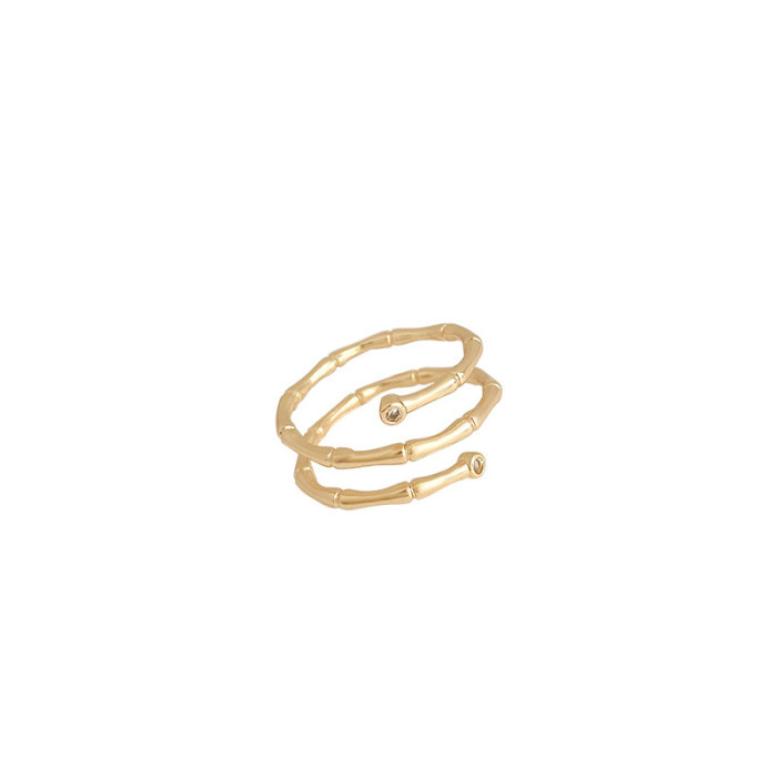Bamboo Ring Female Open Adjust Index Finger Ring Ring Wholesale