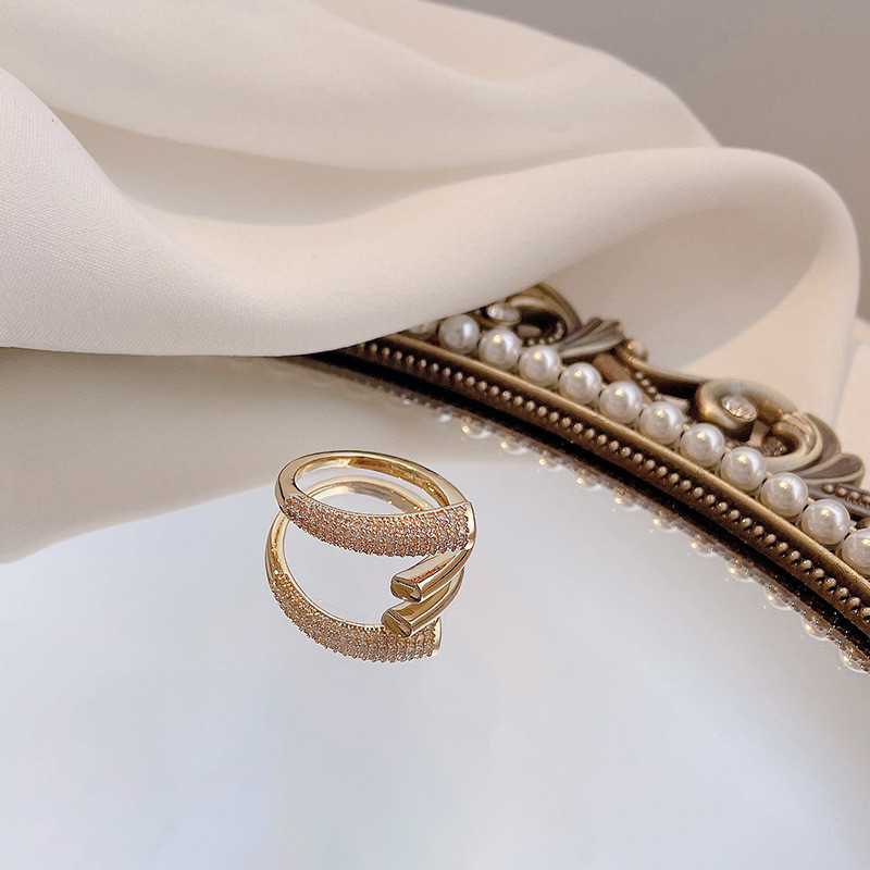 Wholesale Ring Adjust Index Finger Ring Stylish Opening Ring Jewelry Women Gift