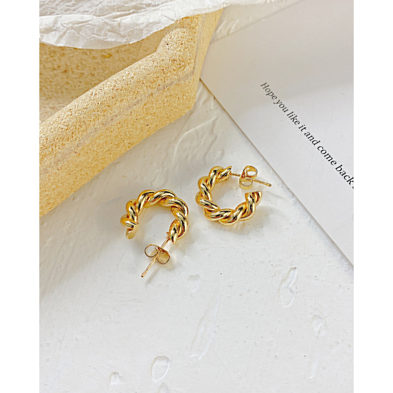 Hoop Earrings for Women Gold Color Earrings Girl Jewelry Arab Africa Earrings Middle East Jewelry Gift