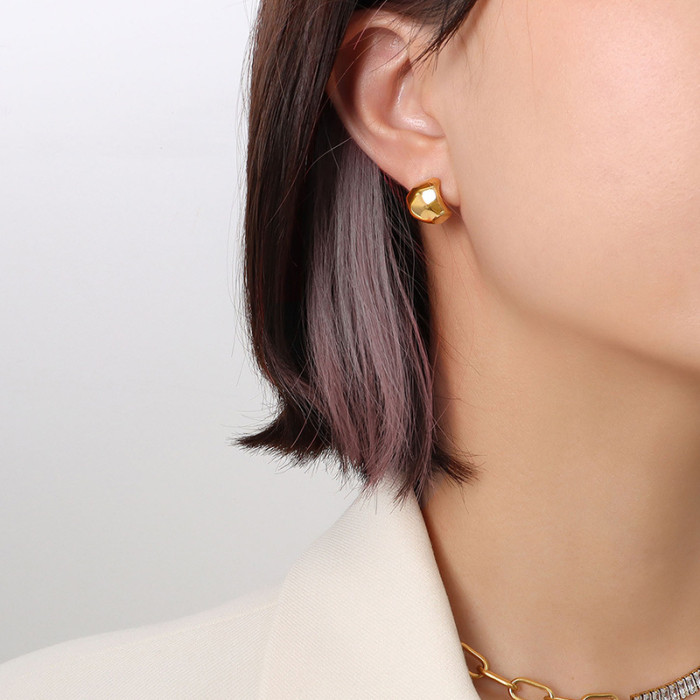 Korea C Earrings for Women Real Wedding Enagement Statement Jewelry