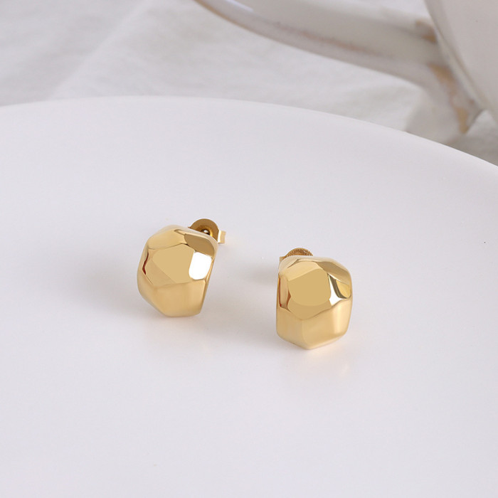 Korea C Earrings for Women Real Wedding Enagement Statement Jewelry