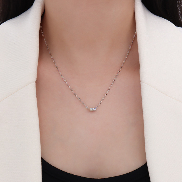 Luxury Design Small Waist Necklace Women's Clavicle Chain Simple Wedding Party Necklaces Gift