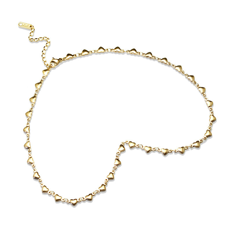 New Korean Sweet Love Heart Choker Necklace Statement Girlfriend Gift Cute Necklace Jewelry