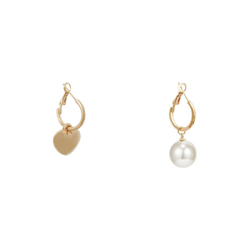 Fashion Cute Love Heart Metal Drop Dangle Earrings 2022 New Romantic Elegant Hoop Earrings For Women Couple Jewelry