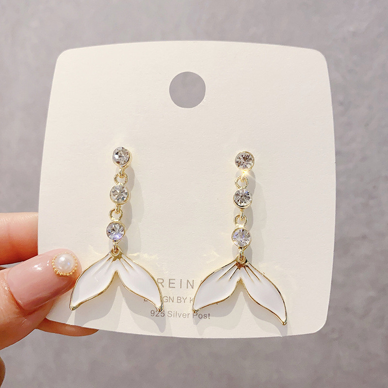 New Arrival Fashion Long Fishtail Earrings Ladies Earrings Wholesale