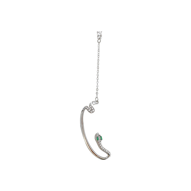 Fahion Cool Snake Shape Ear Stud Ear Cuff Women's Earrings Ear Bones Clip for Women Jewelry Gift