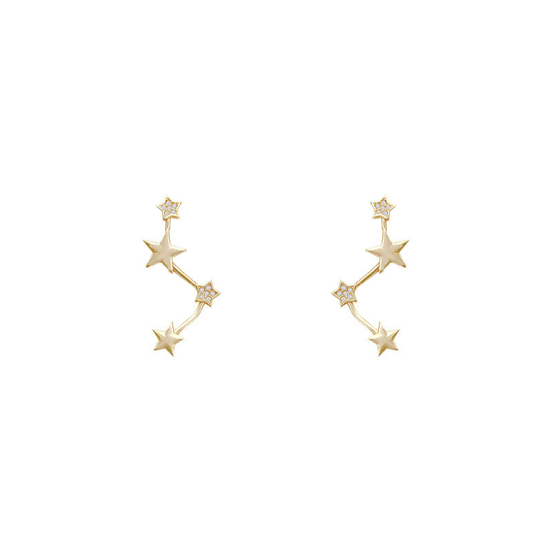 Promotion Fashion Jewelry Boho Stars Hanging Earrings Women Wholesale Earrings 3299