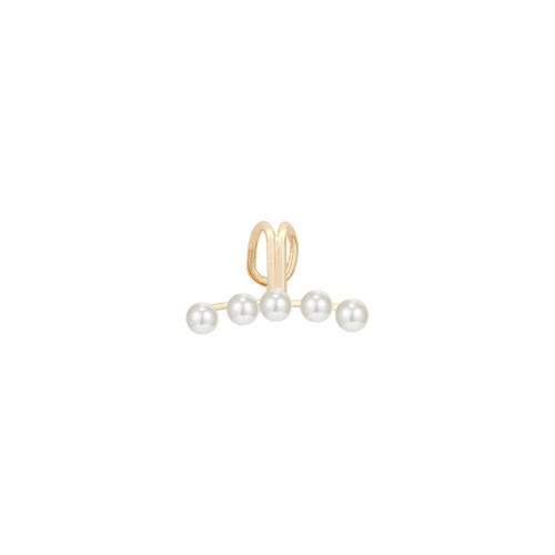 Ear Cuff Cross Clip on Pearl Earrings Fake Piercing Earcuffs For Women Earcuff Faux Earings Jewelry No Hole Accessorie