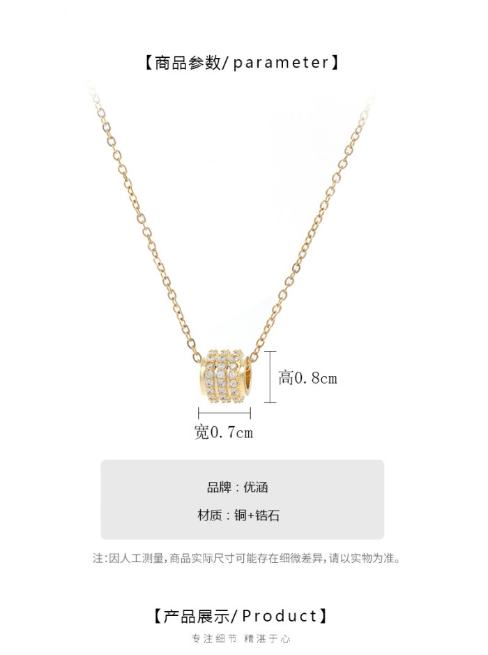 New Classic Titanium Steel Small Waist Necklace Korean For Woman Fashion Jewelry Luxury Neck Chain Sexy Girl's Chain