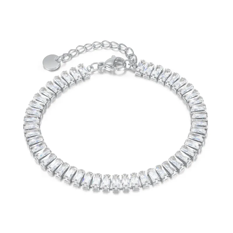 Ornament Batch Double Layer Twin Titanium Steel Bracelet Simple Fashion Ol Stainless Steel Bracelet 1250