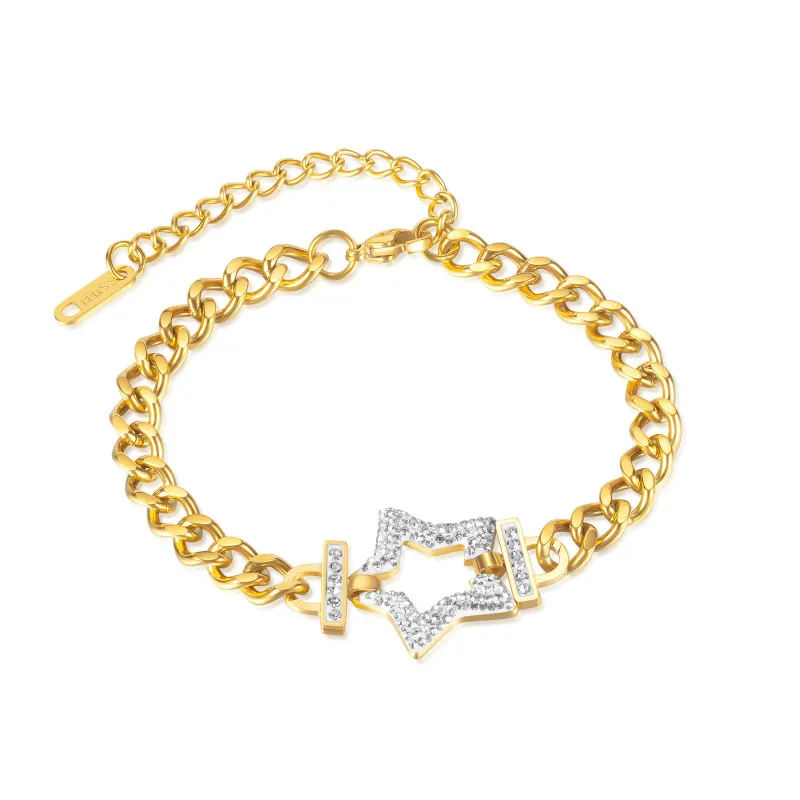 Ornament Wholesale Fashion Zircon Bracelet Stainless Steel XINGX Bracelet