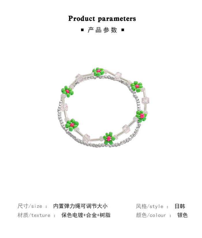 Simple Design Fashion Chain Geometric Cube Charms Cute Romantic Bracelet Female Women Party Girl Punk Jewelry Gift