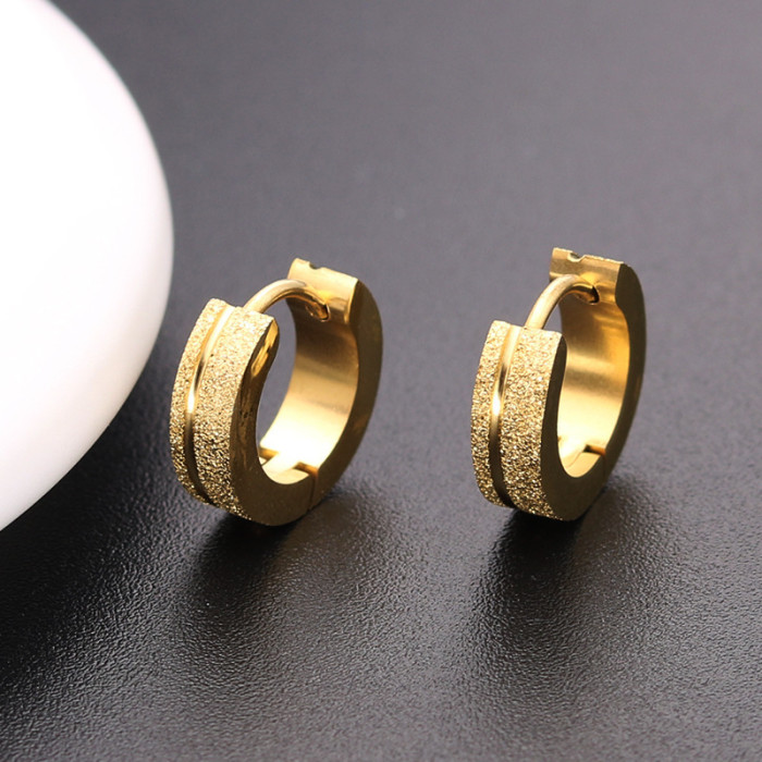 14kt Gold Hoop Earrings Minimalist Simple Small Thin Polished Flat Hinged Hoop Earring For Women and Men