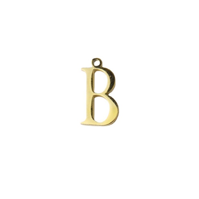 Stainless Ornament Accessories Letters Decorative Pendant DIY Necklace Accessories Name Accessories