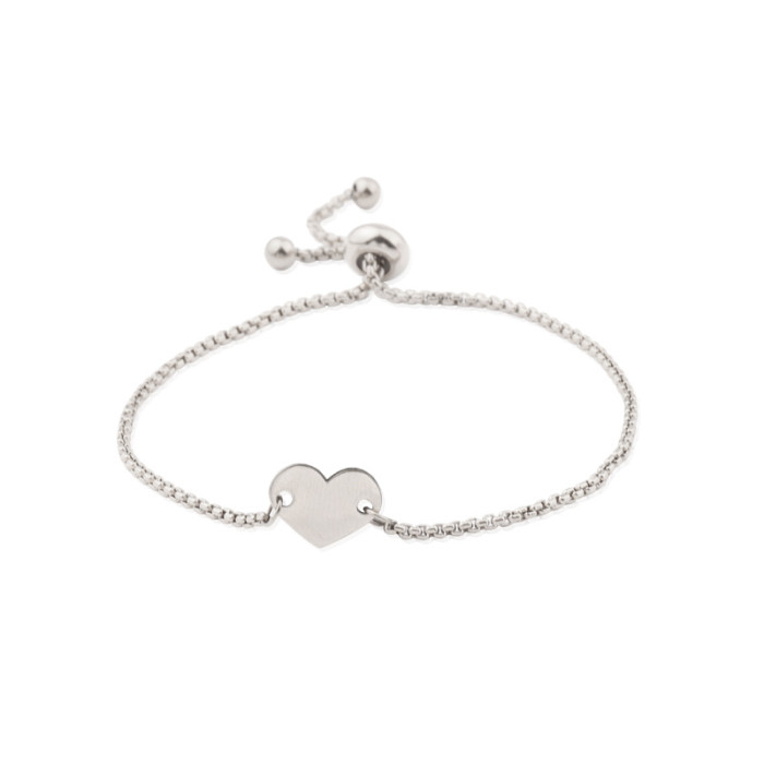 Popular Adjustable Bracelet Love Heart Simplicity Ins DIY Bracelet For Women Girlfriends' Gift Girlfriend Gift