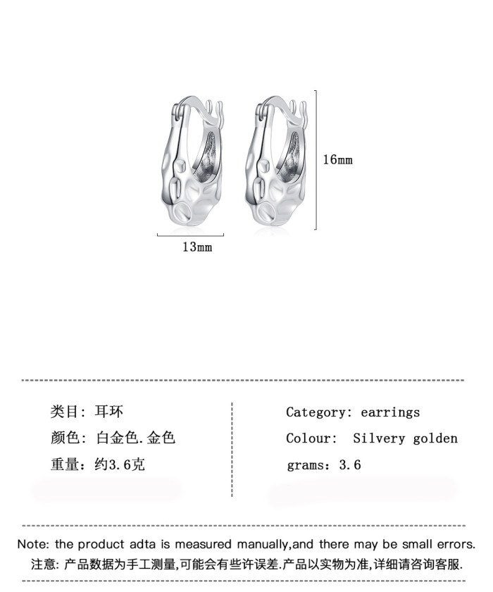 Earrings Bag Earrings Bloggers Same Style Ear Ring Designer Earrings Statement Earrings Korean Fashion
