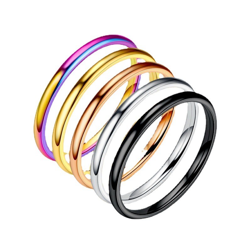 Fashion Stainless Steel Ring Wholesale LOVE Jewelry Couple/Wedding/Rings for Women Punk Men's Ring