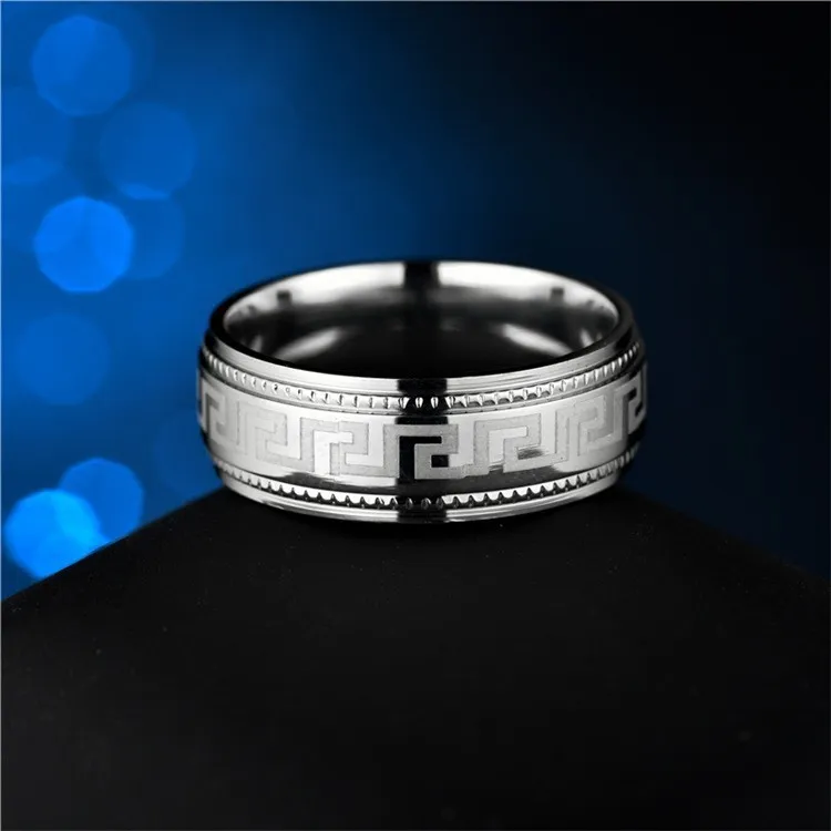 Men's Titanium Steel Ring - Trendy and Classic Rings
