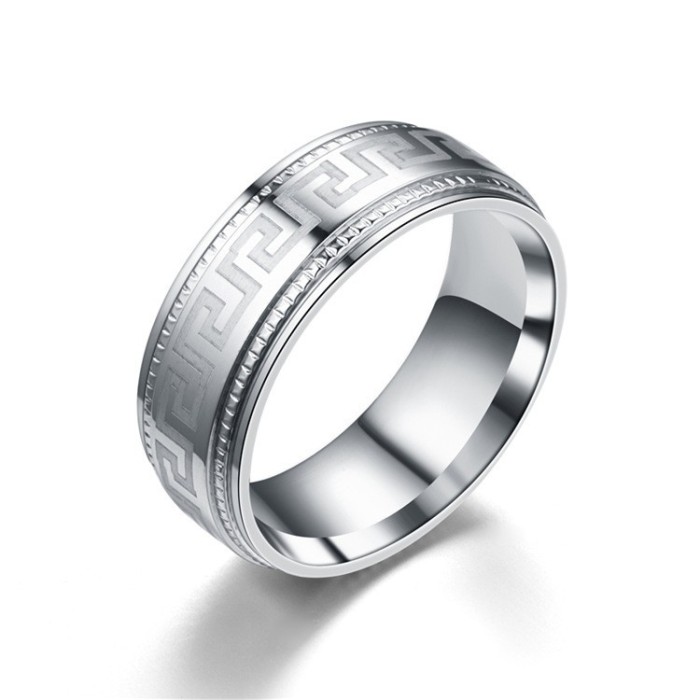 Men's Titanium Steel Ring - Trendy and Classic Rings