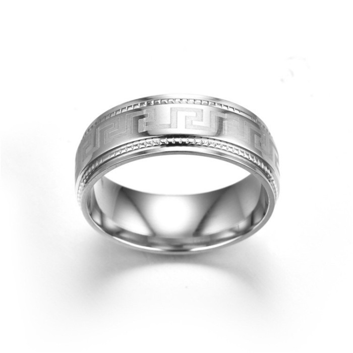 Men's Titanium Steel Ring - Trendy and Classic Rings