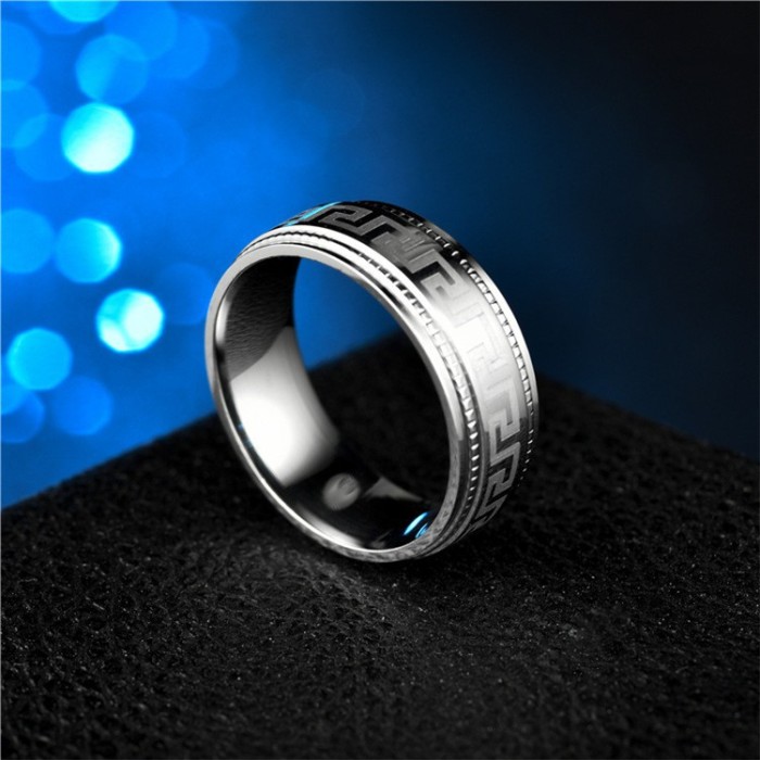 Men's Titanium Steel Ring - Trendy and Classic Rings