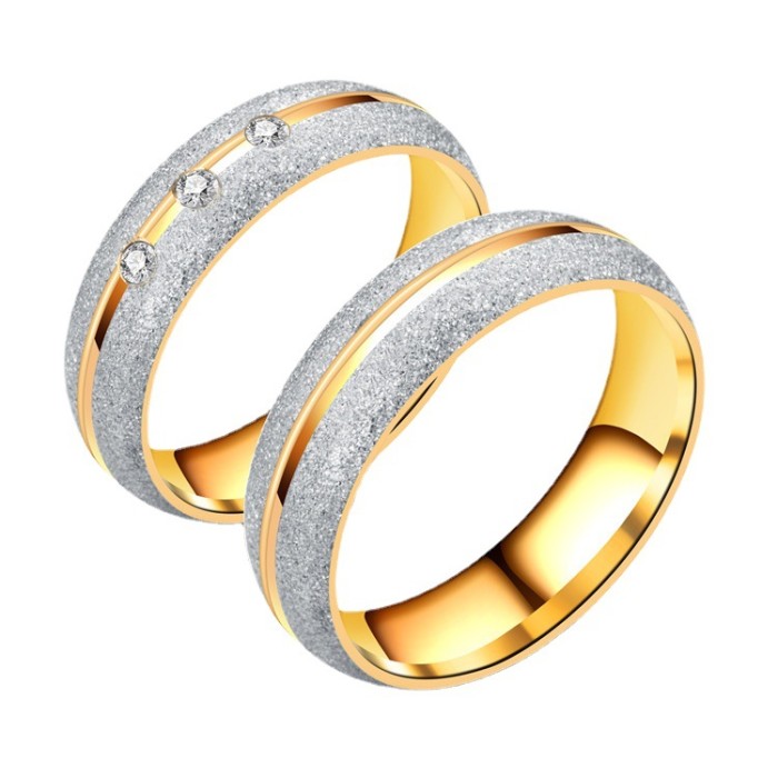 Couple Rings Affordable and Stylish Stainless Steel Men's Ring - Great Value for Money