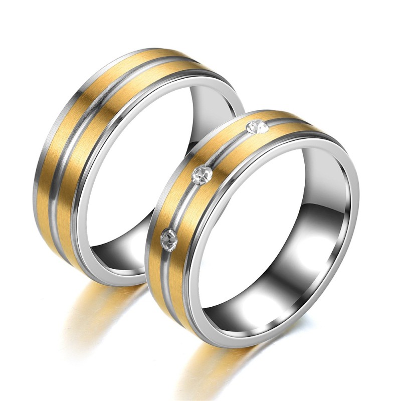 Wedding Bands The Perfect Gift for Him  High-Quality Men's Stainless Steel Ring