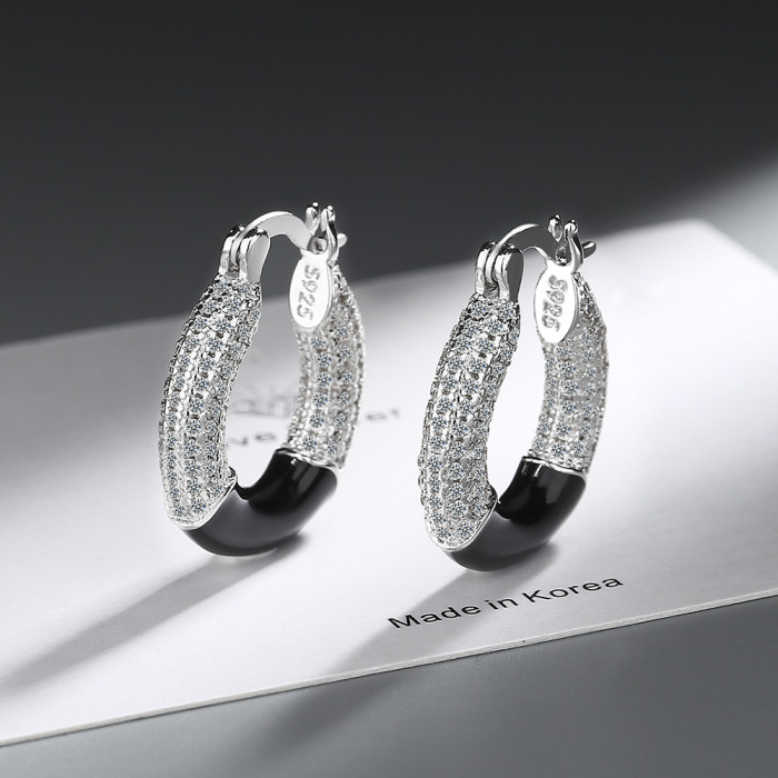 Elegant  Exquisite Fashion INS Hopp Earrings Women