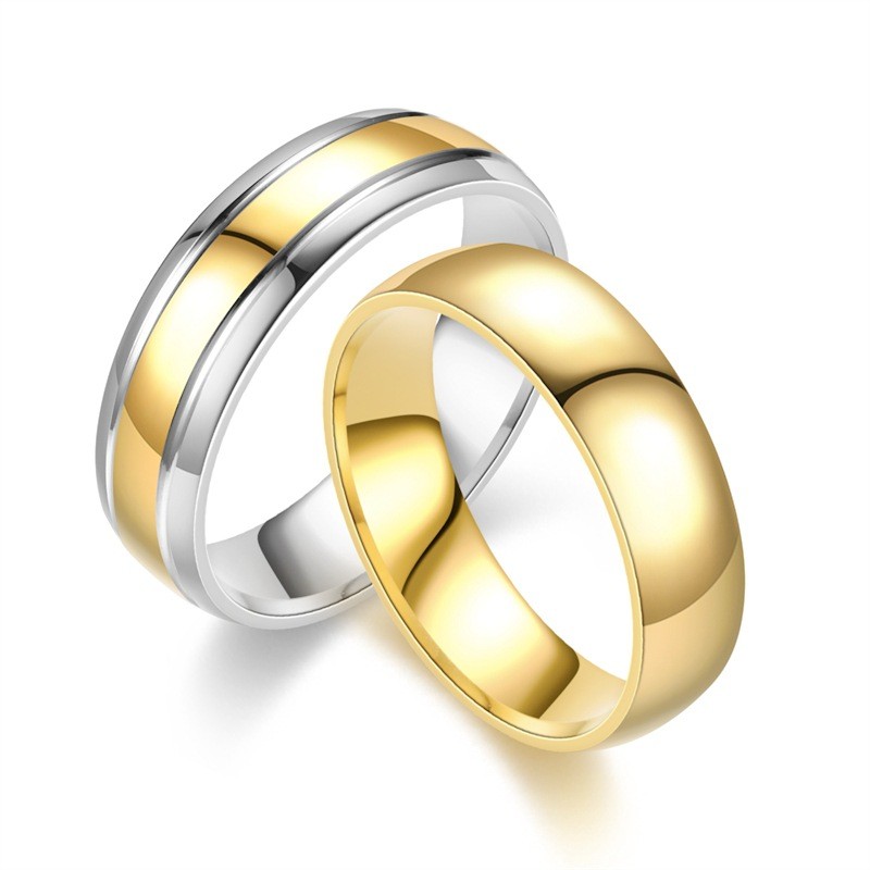 Titanium Steel Rings for Women Couple Rings