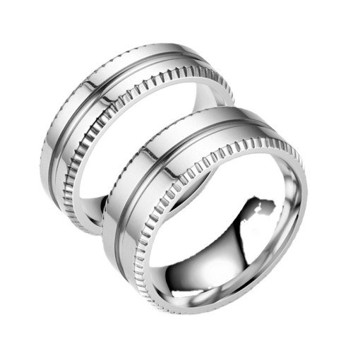 Fashion Creative Gear Titanium Ring