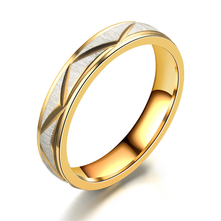 Fashion Titanium Steel Couple Rings for Women