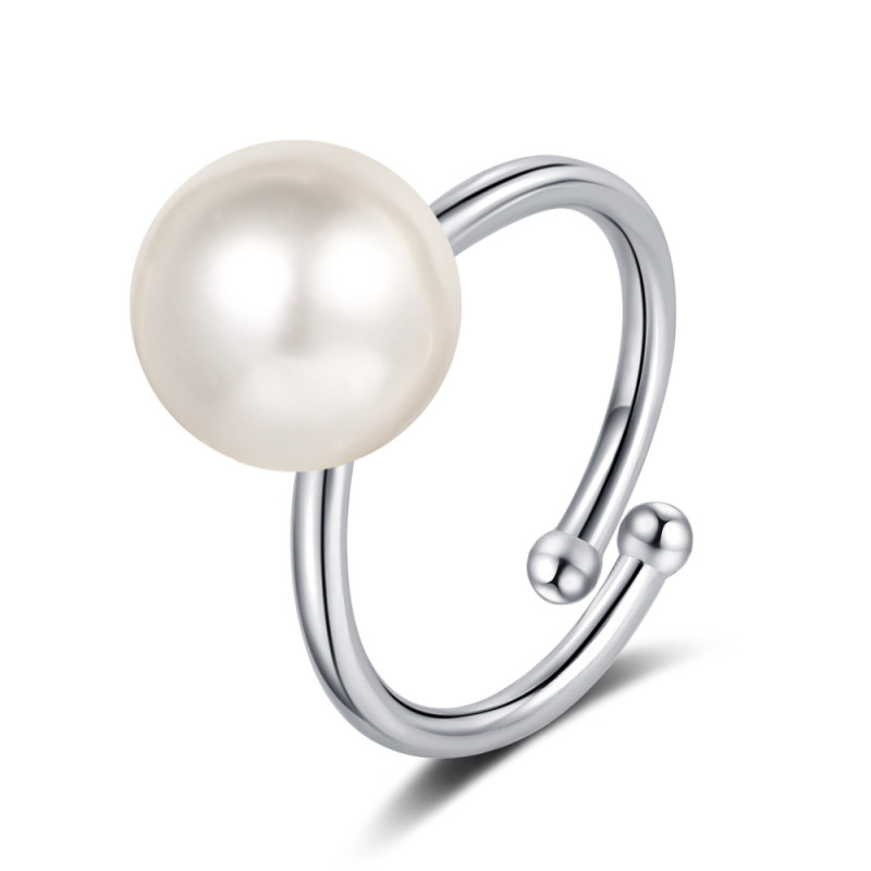 Baroque Pearls Personalized Adjustable Opening Women's Ring