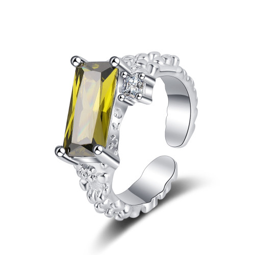 Simplicity Personalized Adjustable Opening Women's Ring