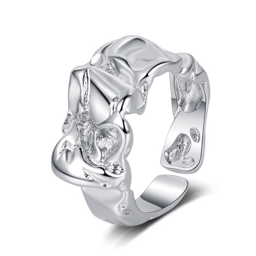 Exaggerated Lava Personalized Adjustable Opening Women's Ring Anillos Mujer