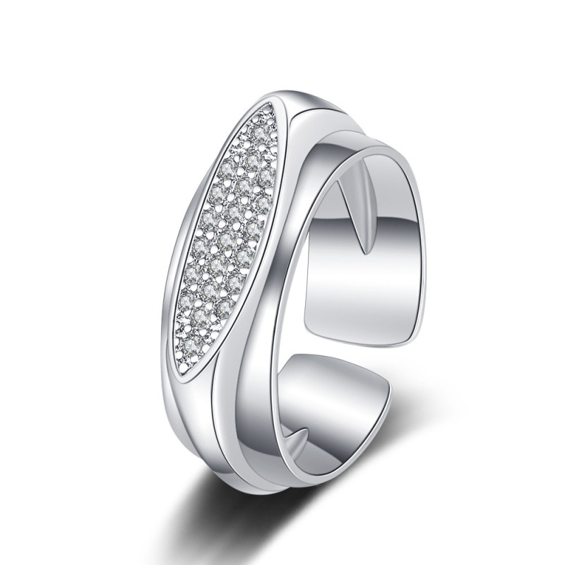 Ins Personalized Adjustable Opening Women's Ring  Jewelry