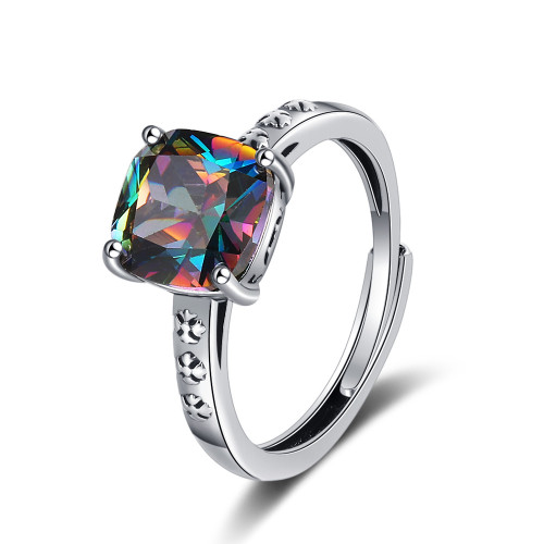 Retro Personalized Adjustable Opening Women's Ring