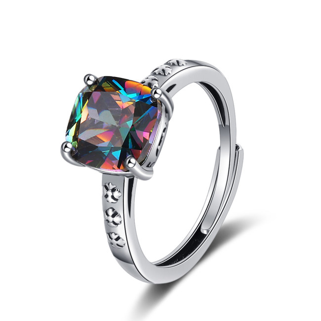 Retro Personalized Adjustable Opening Women's Ring
