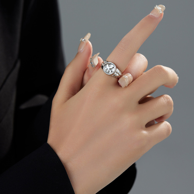 Fashion Ins Personalized Adjustable Opening Women's Ring