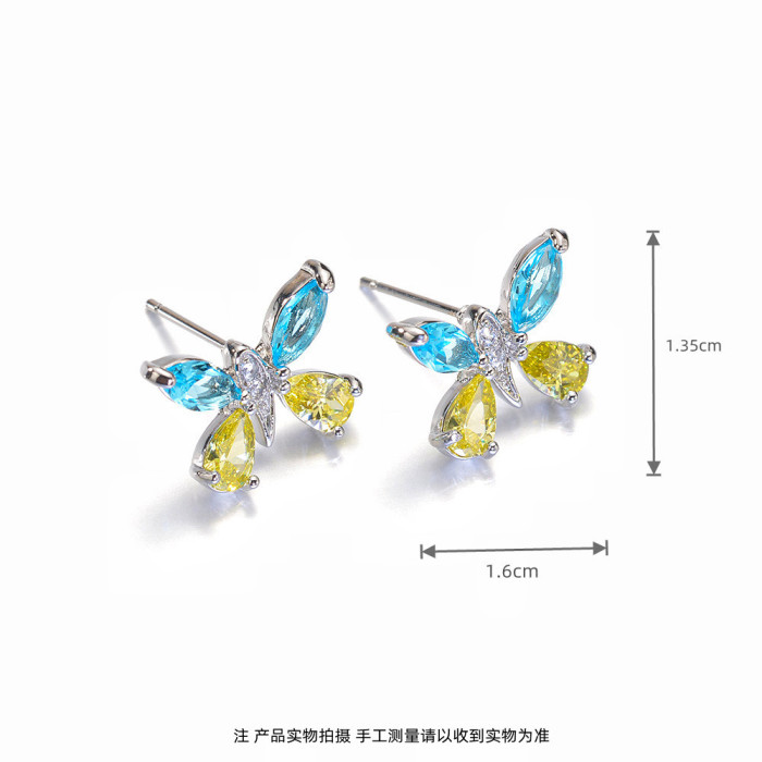 Butterfly Stud Earrings for Girls Jewelry for Women 1647