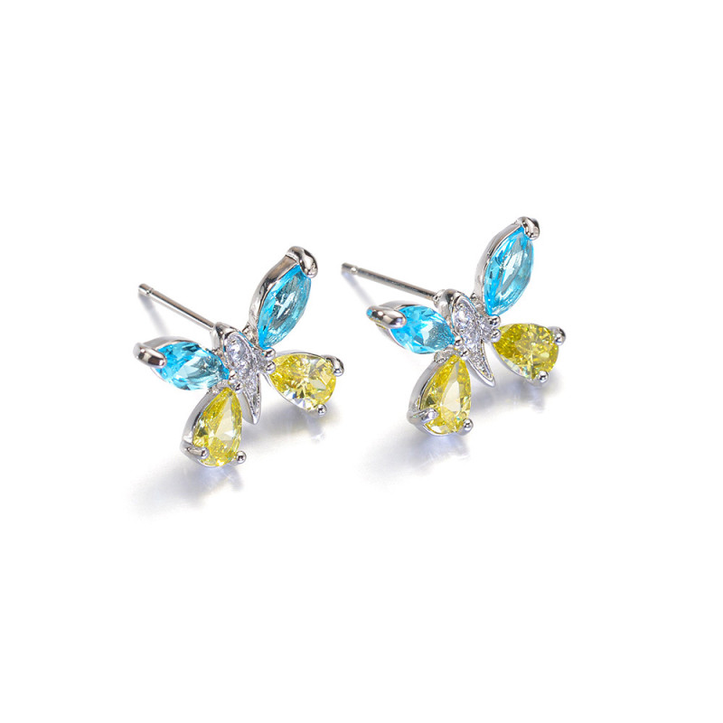 Butterfly Stud Earrings for Girls Jewelry for Women