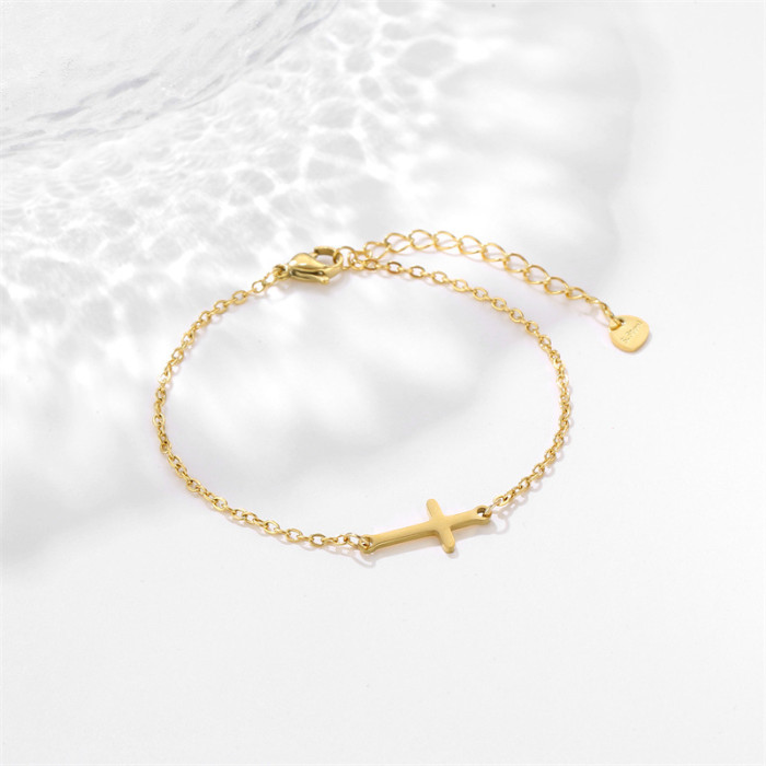 Stainless Steel Bracelet for Women Bracelet Chain Charm Heart Tree Pendant Bracelet Jewelry