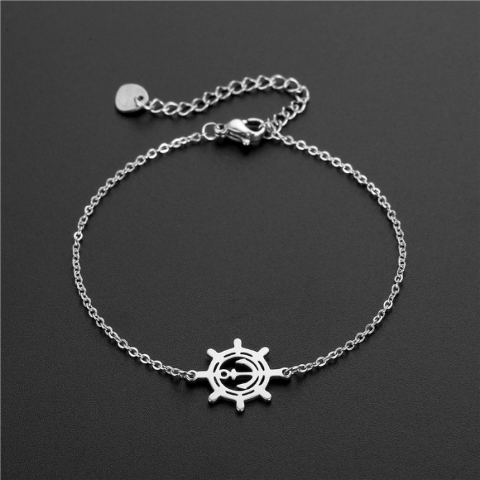 12 Pieces Constellations Zodiac 12 Horoscope Bracelet Stainless Steel Virgo Leo Cancer Gemini Aries Libra Pisces Unisex Jewelry