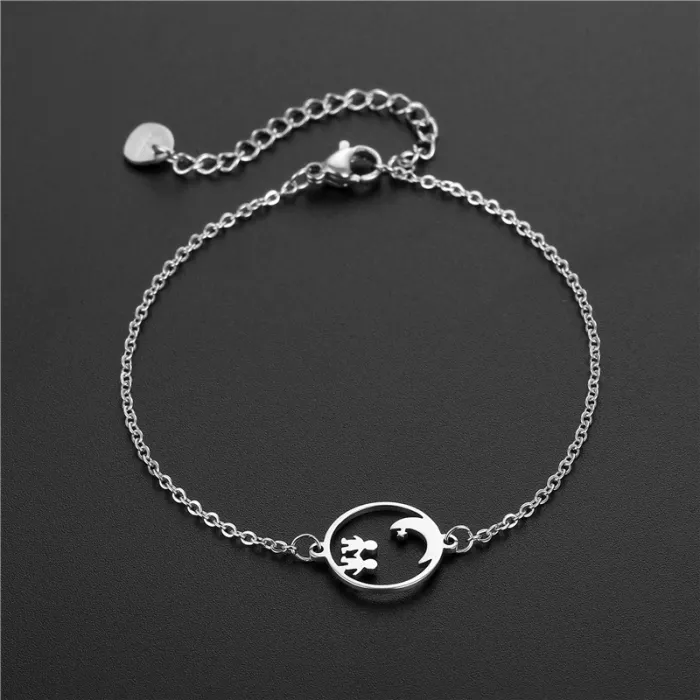 12 Pieces Constellations Zodiac 12 Horoscope Bracelet Stainless Steel Virgo Leo Cancer Gemini Aries Libra Pisces Unisex Jewelry